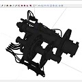 High Precision Industrial Equipment Mechanical Design Featuring Gears Shafts And Metal Components