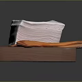 Everyday Household Supplies With Stacked Tissues Wooden Spoons And Cutting Board