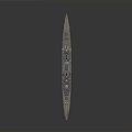 Detailed Historical Military Battleship Water Vessel With Deck Design And Structure