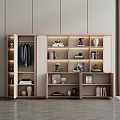 Modern Wooden Filing Cabinet With Compartments Cabinet Doors And Decorative Items