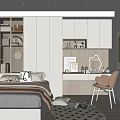 Tatami multi-function room 3d model