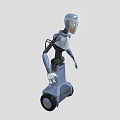 Robot Intelligent Robot Science Fiction Robot Future Robot 3d model