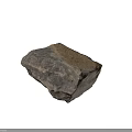Natural Wood Stone Material With Raw Texture And Solid Surface 3d model