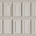 Modern Interior Hinged Doors With Various Panel Styles And Frame Designs