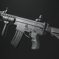 Modern Rifle Assault Rifle 3d model