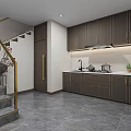Specialty Store Interior With Modern Shelves Displayed Products Central Tables Chairs And Bright Lighting