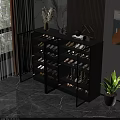 Sleek Modern Black Shoe Cabinet With Glass Doors For Spacious Home Entryway Shoe Storage