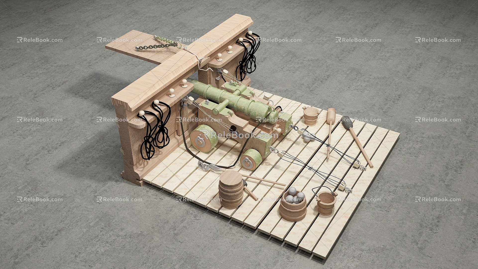 Modern Artillery Artillery 3d model