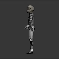 Futuristic Tech Inspired Full Body Suit With Helmet And Reflective Details