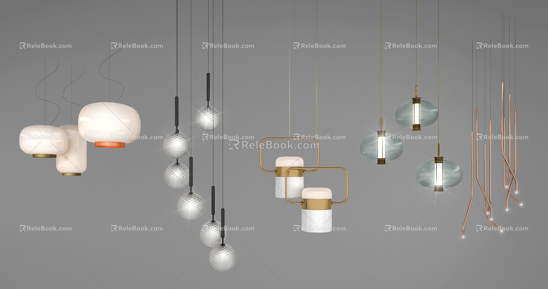 Lamp combination 3d model