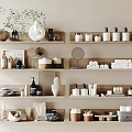 Modern toiletries 3d model