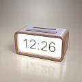 Modern clock hazy time 3d model