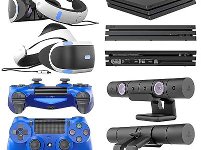 Modern gamepad Sony game console headset game console game hall equipment headset model