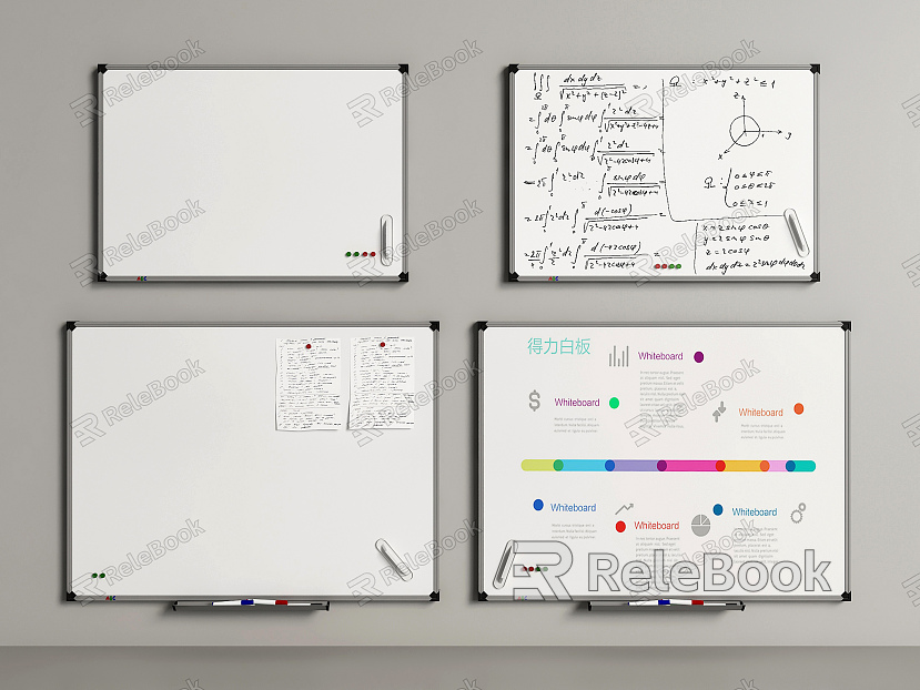 Modern Whiteboard Office Whiteboard model