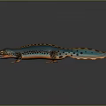 Lizard Anime Lizard Cartoon Lizard Reptile Cold Blooded Animal Reptile 3d model