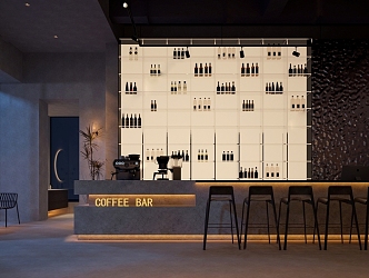 The Modern Bar 3d model