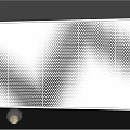 Sleek Modern Wall Paneling With Dots Pattern In Minimalist Space