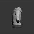Gray Zip Up Hoodie With Soft Fabric Comfortable Hood And Casual Design