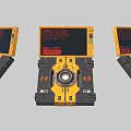 Network Devices Hardware Panel Control Panel Notebook 3d model