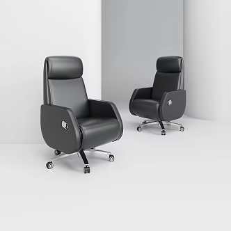 Modern Office Chair Conference Chair Class Chair Leather Chair 3d model