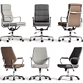Ergonomic Office Chair With Swivel Base And Multiple Color Choices For Office Use