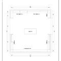 Modern Home Furnishing Store Interior With Display Shelves Central White Counter And Product Displays