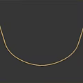 Elegant Golden Decorative Band With Red Gemstones And Circular Hole Patterns