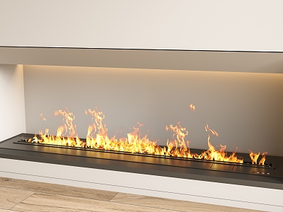 Modern Light Luxury Fireplace Modern Fireplace Stove Embedded Electronic Fireplace Electronic Flame Stove Indoor Fireplace 3d model