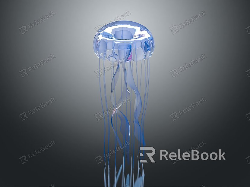 Barrel Jellyfish Fireworks Jellyfish Silver Coin Jellyfish Flower Hat Jellyfish Purple Sea Thorn Jellyfish Mediterranean Omelet Jellyfish model