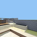 Modern Multi Story Detached Villa With Stone Exterior And Landscaped Courtyard