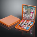 Portable Medical Devices First Aid Kit With Medicine Bottles Ointment Tubes And Pill Packages