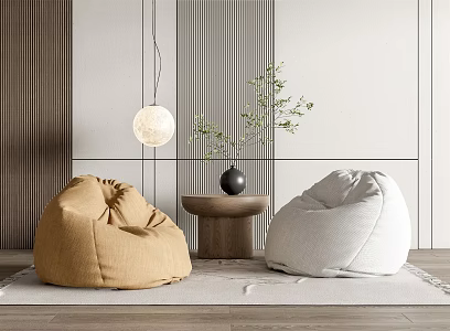 Modern Lazy Sofa 3d model