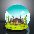 Game Environment Game Scene Fairy Tale Scene Fairy Tale Magic Scene Magic Item Fantasy Scene 3d model