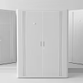 Industrial Equipment Vertical Control Cabinets From Tonghe Industry With Warning Indicators