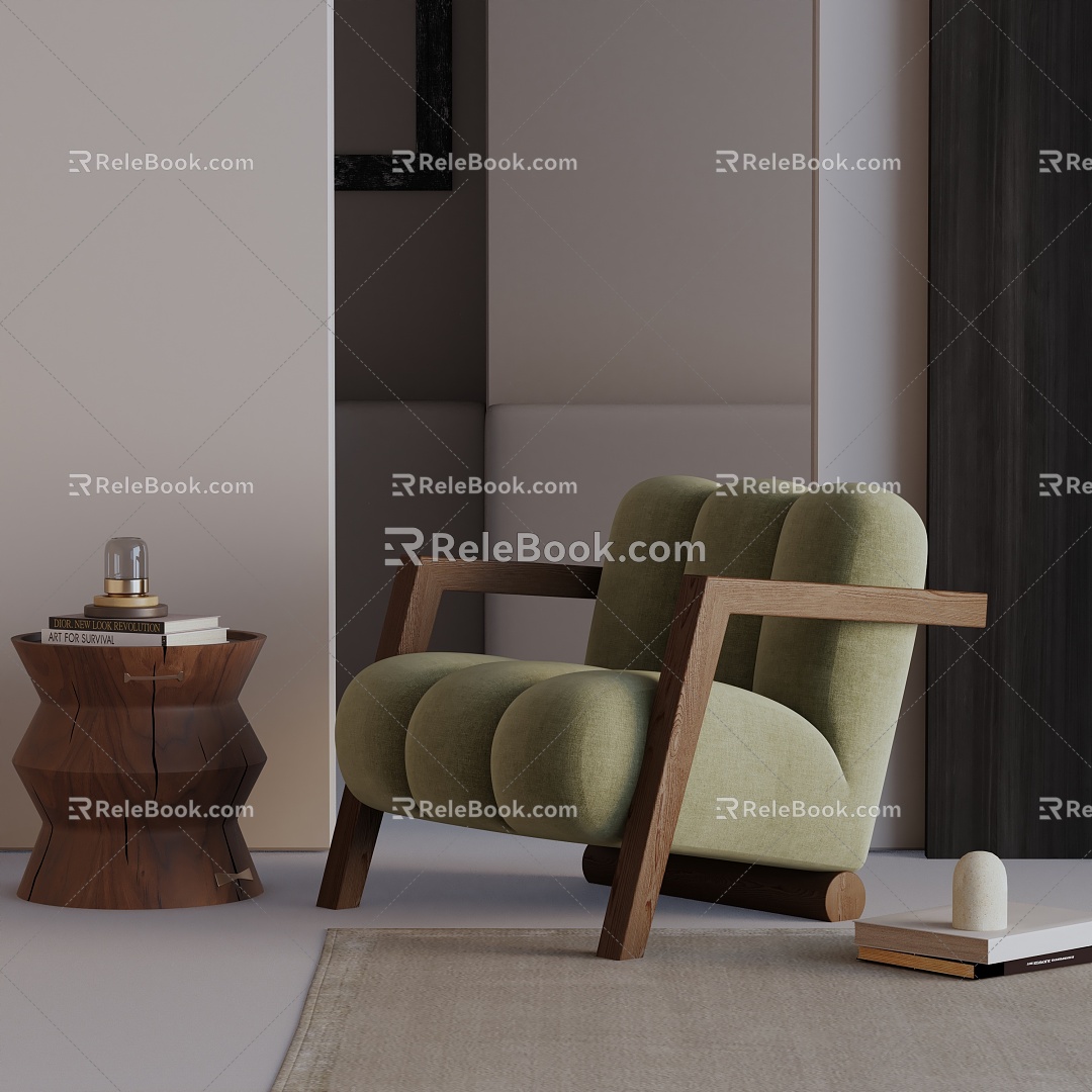 Leisure Chair 3d model