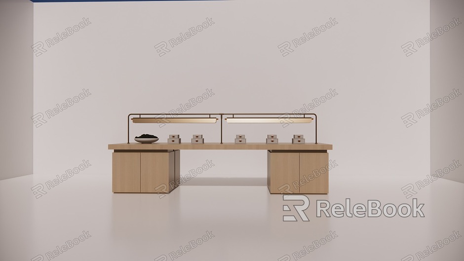 New Chinese Style Display Desk model