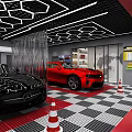 Professional Car Beauty Center With Car Washing Polishing Waxing And Interior Cleaning Services