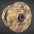 Industrial Cable Reel With Wooden Flange And Heavy Duty Black Spooled Cable