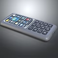 Sleek Digital Mobile Device With Touch Screen Display And Physical Keyboard Showing App Icons
