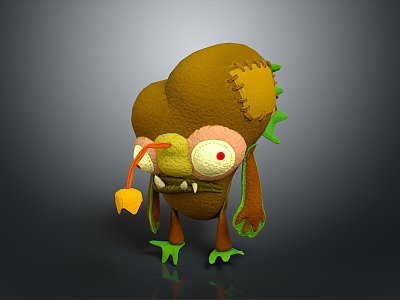 Monster Warrior Alien Monster Alien Monster 3d model