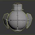 Spherical Spacecraft Design with Metallic Components Lens and Solar Wing Structure for Cosmic Exploration Missions