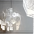 Industrial LOFT chandelier 3d model