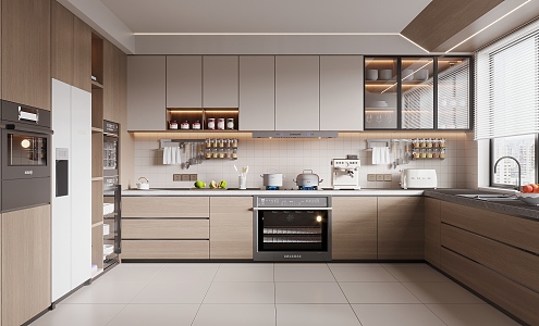 Modern Kitchen 3d model