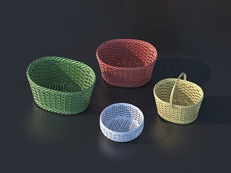 Modern Storage Basket 3d model