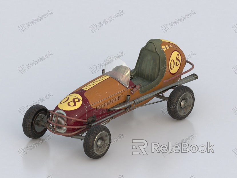 Retro Racing Racing Pro Racing F1 F4 Car sports car Concept Car model