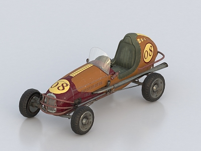 Retro Racing Pro Racing F1 F4 Car sports car Concept Car 3d model