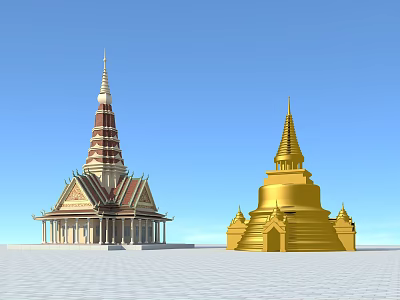 Ancient Building 3d model