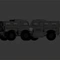 Military Vehicles With Tactical Armored Design And Off Road Capabilities