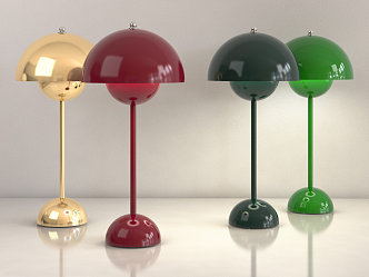 Modern table lamp 3d model