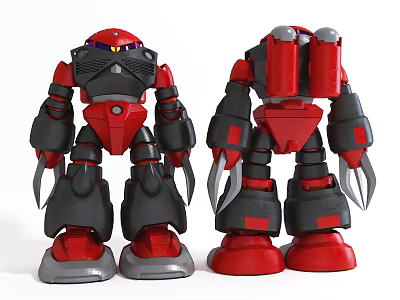 Modern Robots 3d model